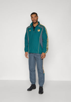 ADIDAS Tuta FC Copenhagen Leggera In Microfibra Verde/Oro/Grigio