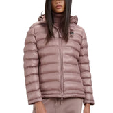 BLAUER Giubbotto Corto Ovattato Con Cappuccio Donna Rosa