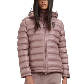 BLAUER Giubbotto Corto Ovattato Con Cappuccio Donna Rosa