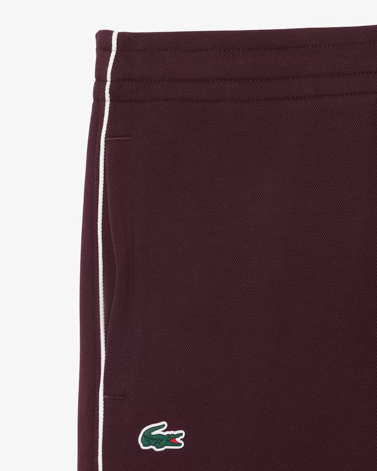 LACOSTE Pantalone Della Tuta Tennis Heritage Bordeux