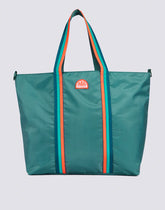 Sundek SUNDEK Borsa Da Mare Bon Bag Con Manici Colorati Verde - Borsa - Tommaseo Clothing