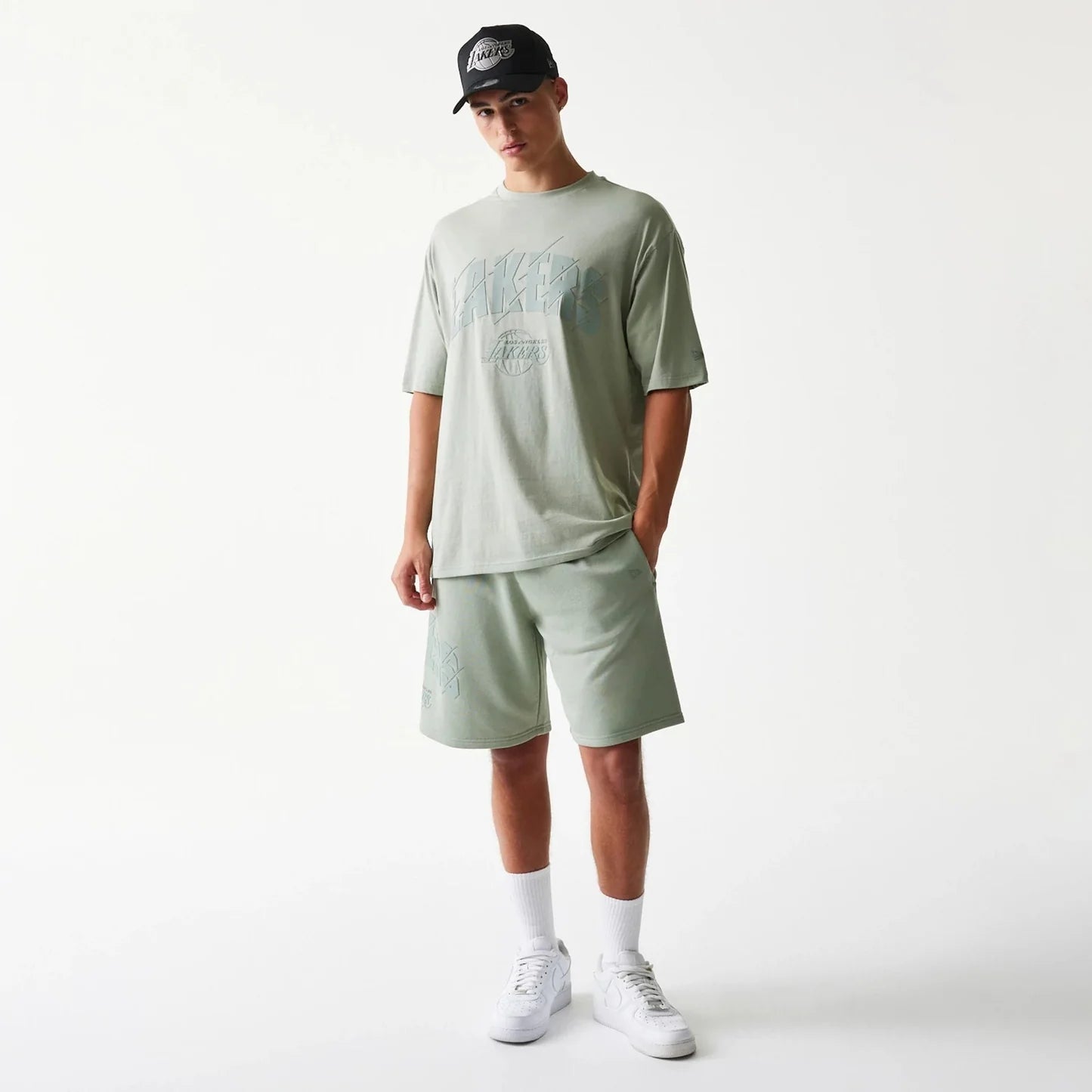 NEW ERA Completino Lakers Con Stampa in Rilievo Verde Menta