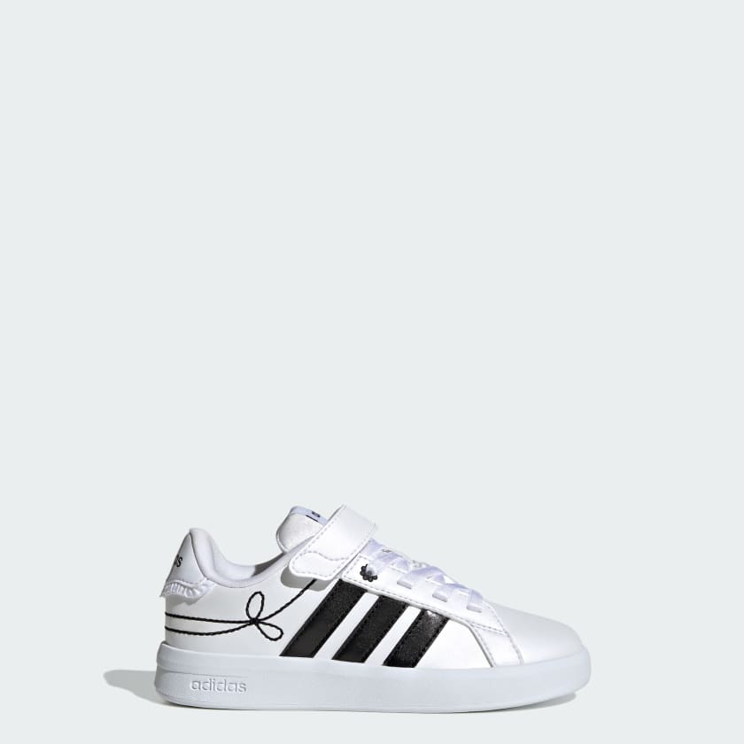 ADIDAS Sneaker Bambino Grand Court Girls Bianca/Nera