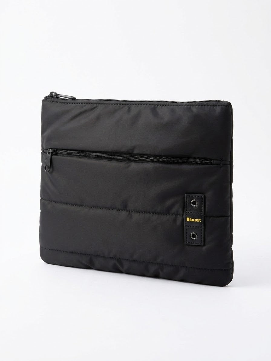 BLAUER Pochette Cordura in Nylon Fasciata Nera