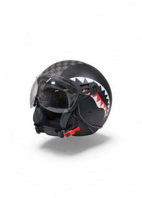 SPRAYGROUND Casco SHARKS IN PARIS HELMET Nero/Grigio