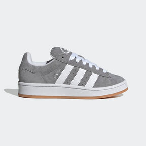 Adidas Campus Sneaker Unisex Grigio Camoscio Strisce Bianche