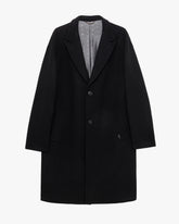 GIANNI LUPO Cappotto Monopetto Lungo Nero 26/27