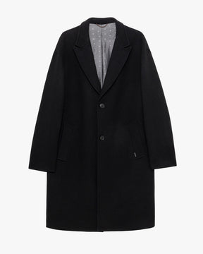 GIANNI LUPO Cappotto Monopetto Lungo Nero 26/27