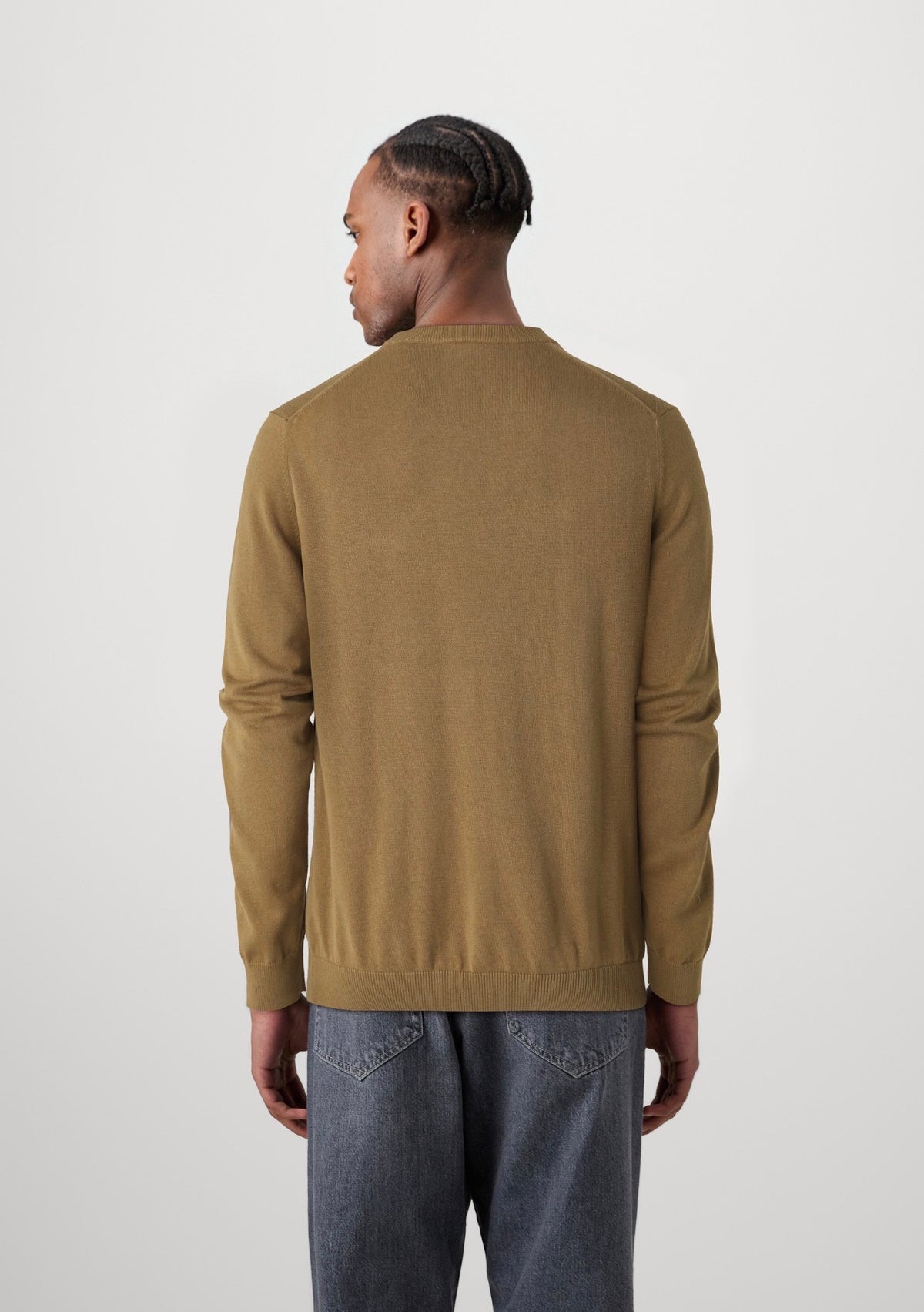 LACOSTE Maglioncino Basic Misto Lana Beige