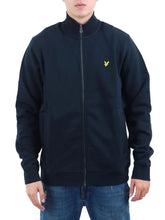 LYLE&SCOTT Felpa Con Zip Senza Cappuccio Blu