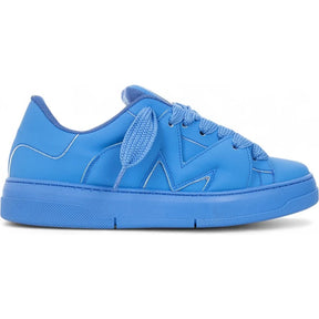 BRIAN MILLS Sneakers in Pelle Made in Italy Mod. LaFrance Celeste