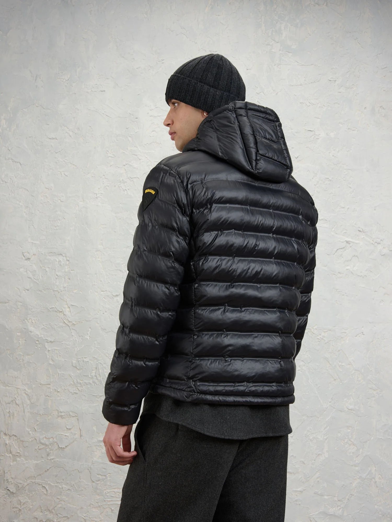 BLAUER Giubbotto Charles Con Cappuccio Nero