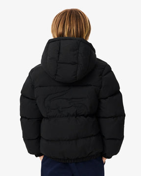 EMPORIO ARMANI Giubbotto Bambino Invernale Fantasia Nero/Bianco