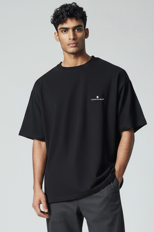 COUNTY OF MILAN Marcelo Burlon T-Shirt Basic Nera