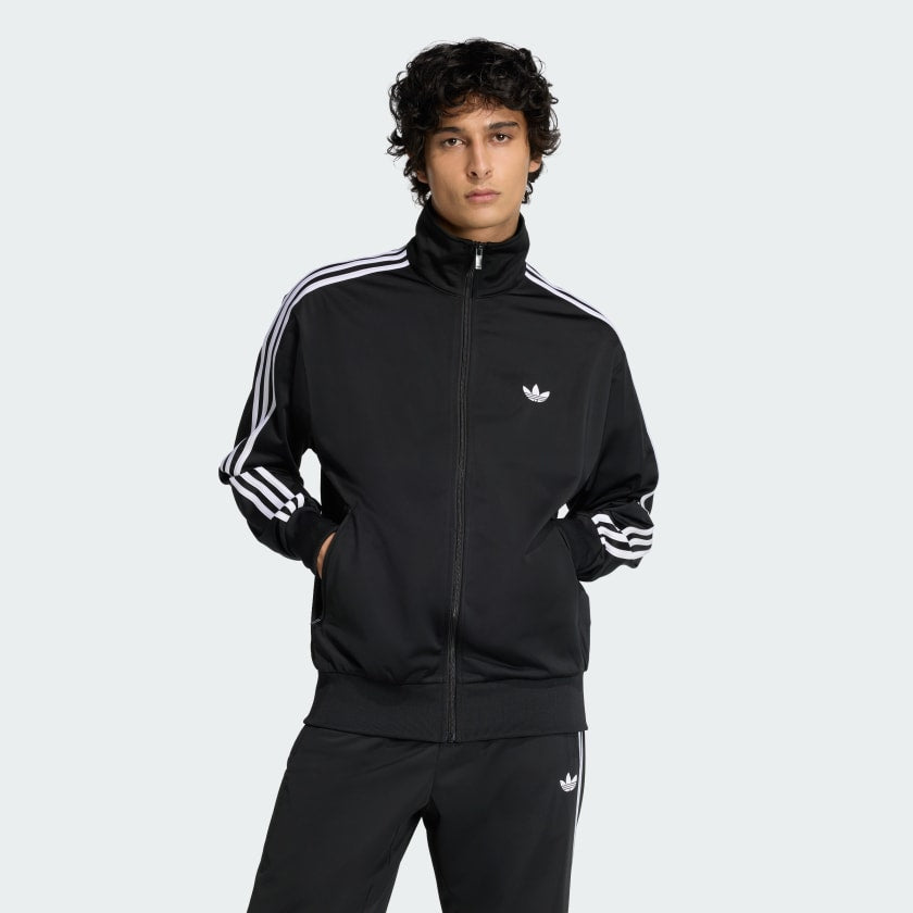 Adidas Originals Tuta Completa Uomo Nero Acetata Fondo Largo