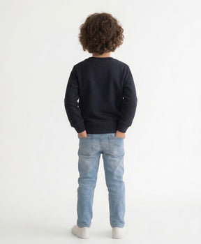 LACOSTE Felpa Girocollo Bambino Nero