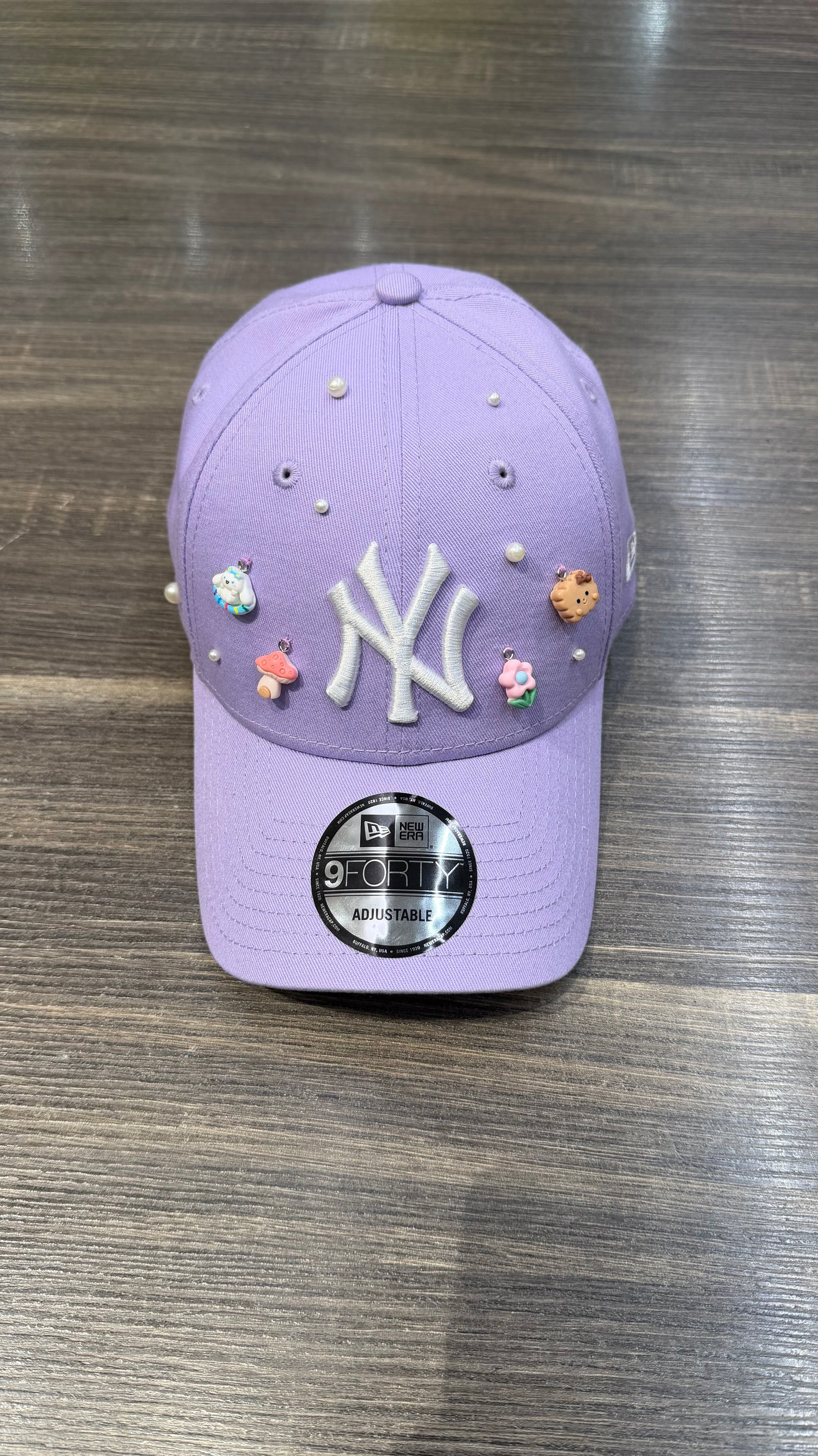 NEW ERA NY CUSTOM VIOLA/BIANCO  DONNA