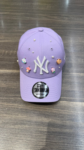 NEW ERA NY CUSTOM VIOLA/BIANCO  DONNA
