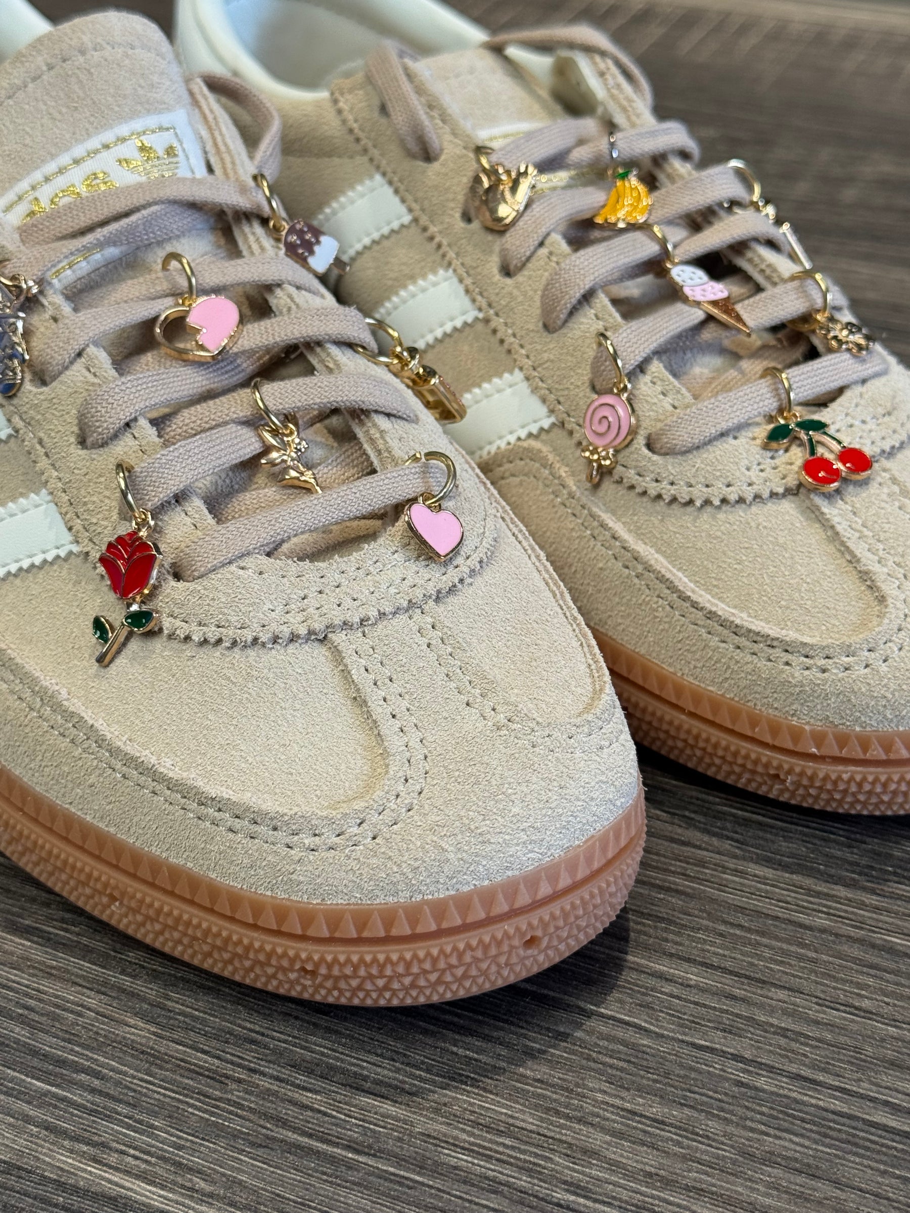 Adidas Spezial Beige Custom Charm