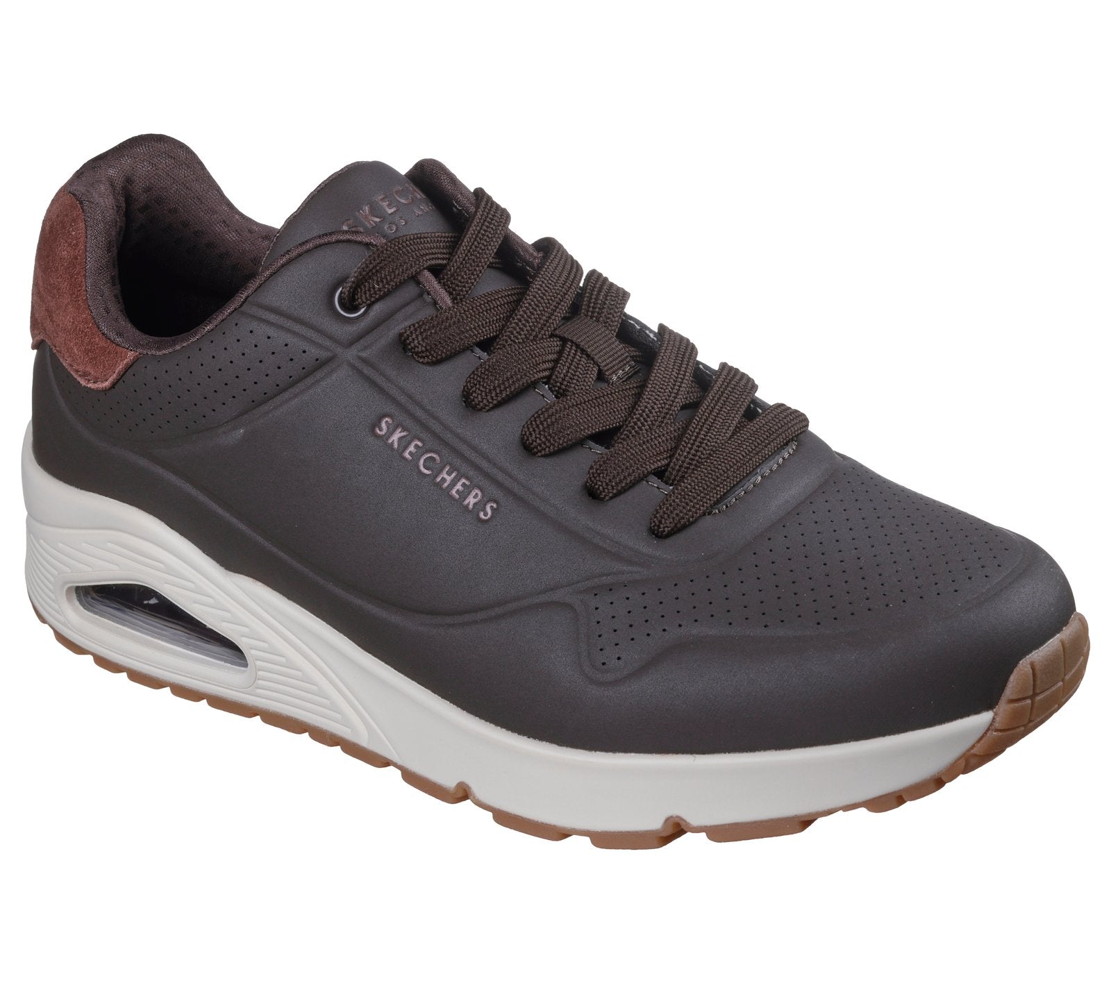 1183004/CHOC Skechers Sreet Uno Suited Cioccolato/Marrone 26/27