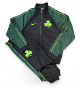 NIKE x NBA tuta acetata nera e verde