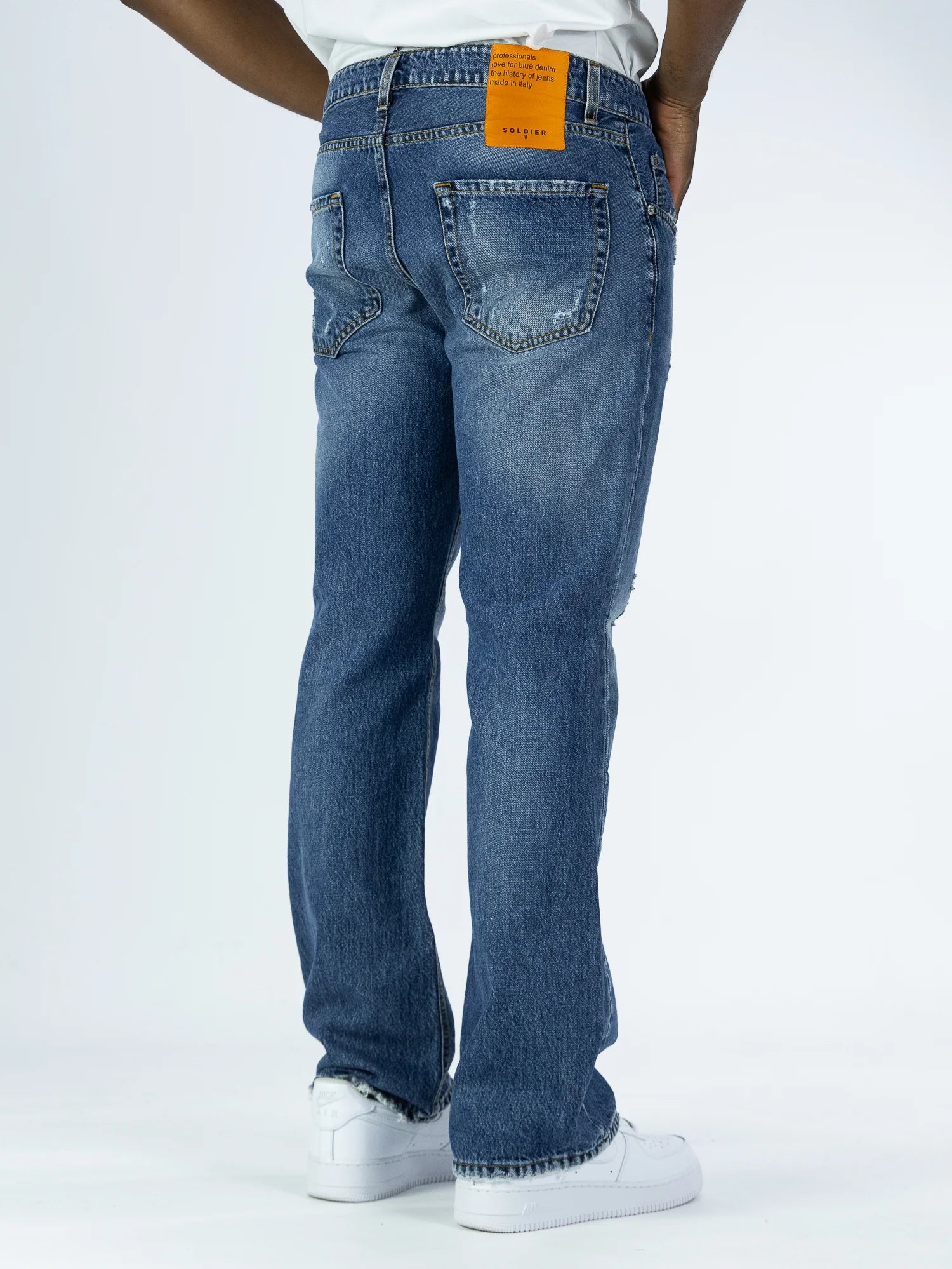 SOLDIER Jeans Flare Made in Italy