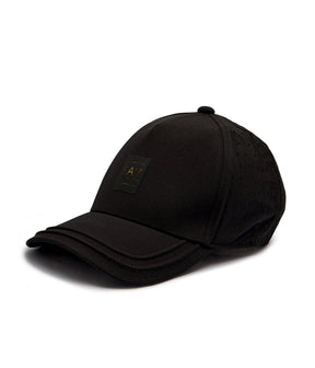 EA7 Cappello Nero Visiera Curva