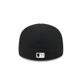 NEW ERA Cappello Con Visiera Pre-Curved 59Fifty Fitted Chicago White Sox Nero Con Dettagli Ricamati