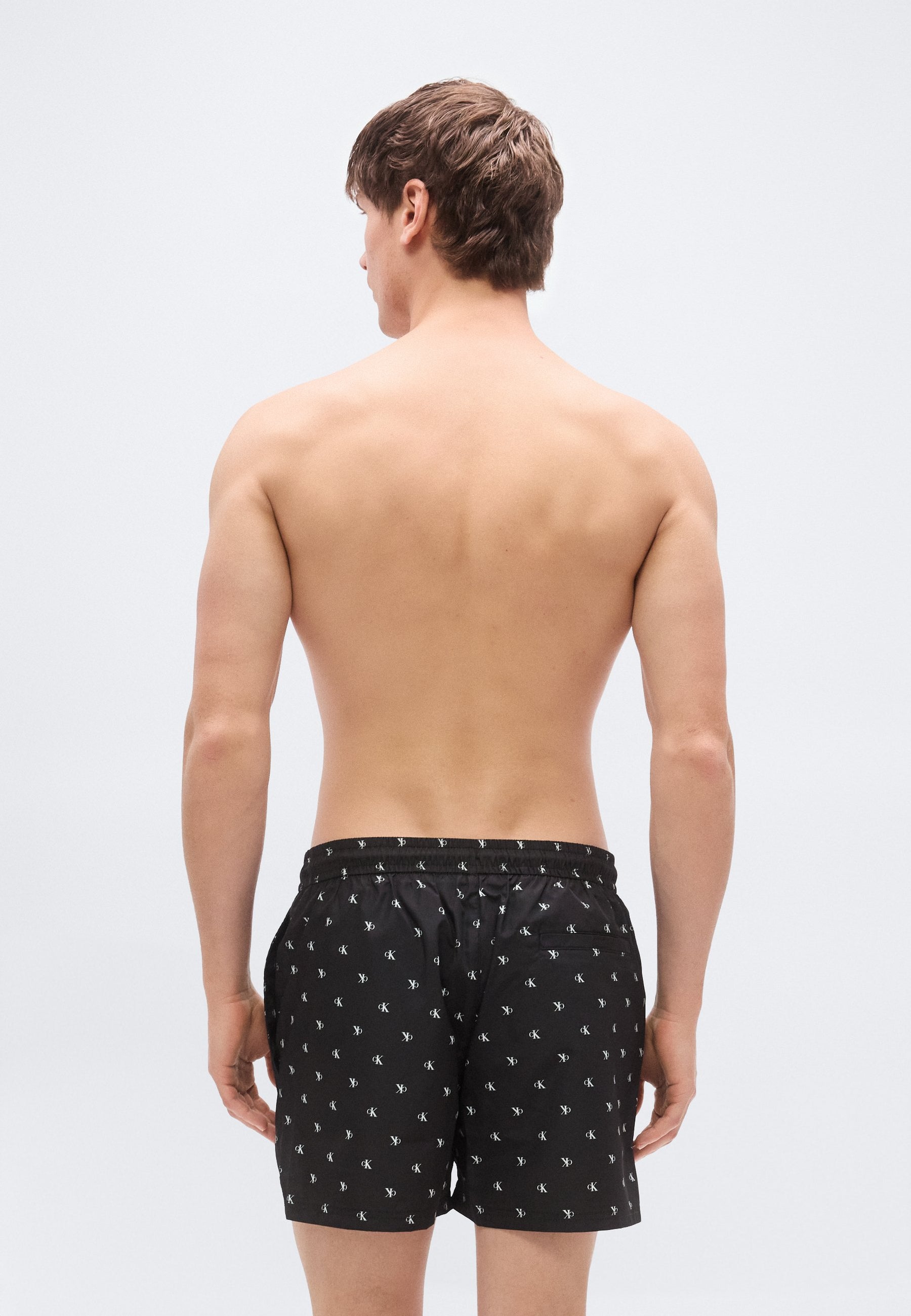 Calvin Klein Costume Da Bagno Con Loghi Nero