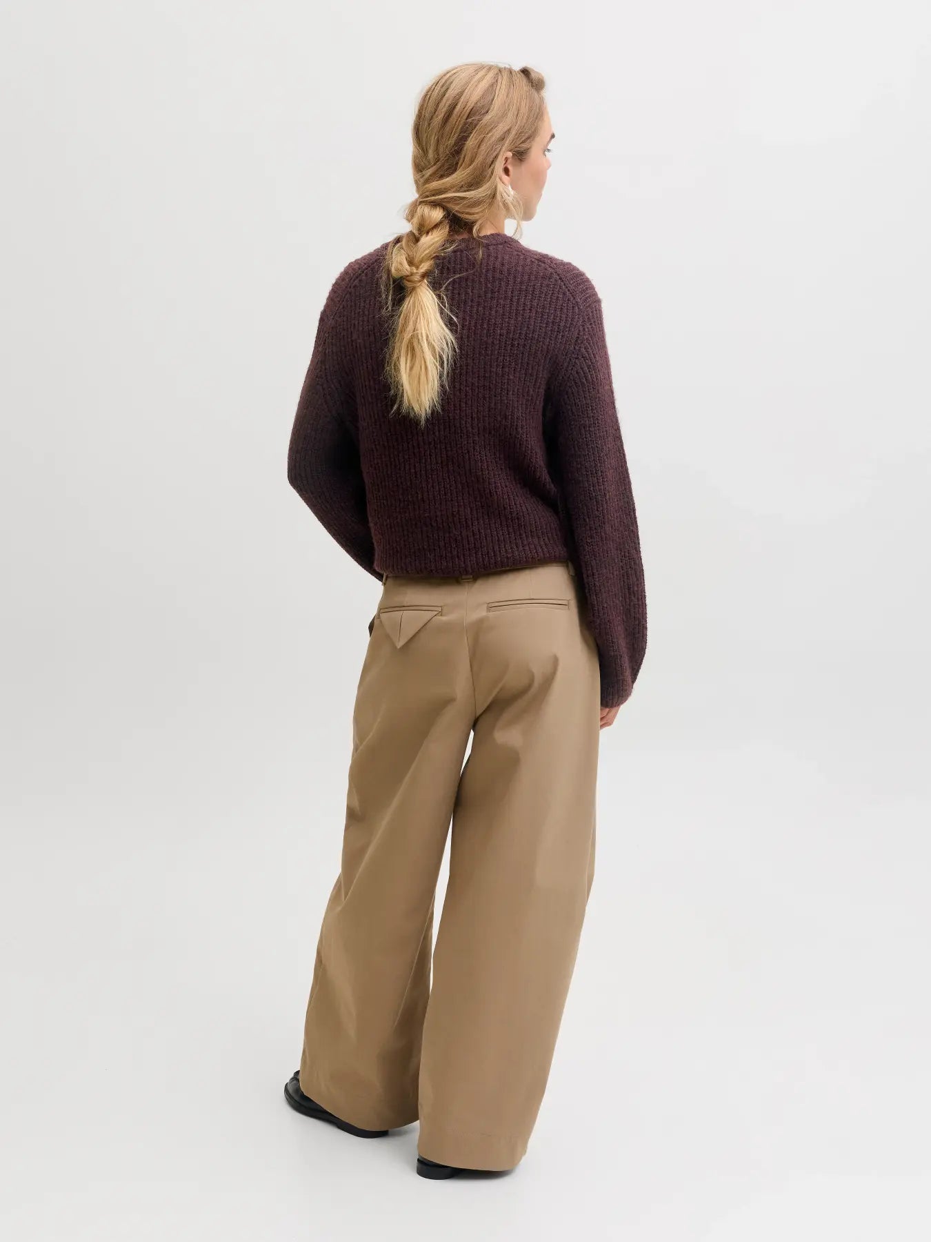 JJXX JXGLOBAL Maglioncino Prugna donna AW26