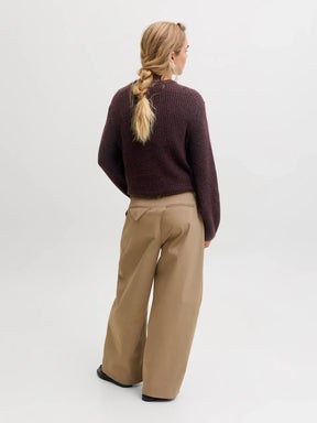 JJXX JXGLOBAL Maglioncino Prugna donna AW26