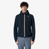 K-WAY Giubbotto Piumino Invernale Jacko Bonded Blu