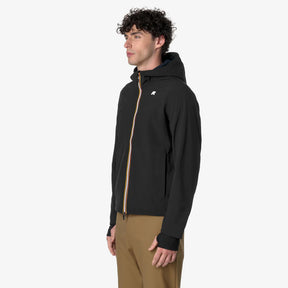 K-WAY Giubbotto Piumino Invernale Jacko Bonded Nero