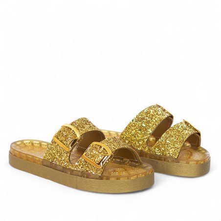 SENSI Ciabatta In Gomma ATZECA Glitter