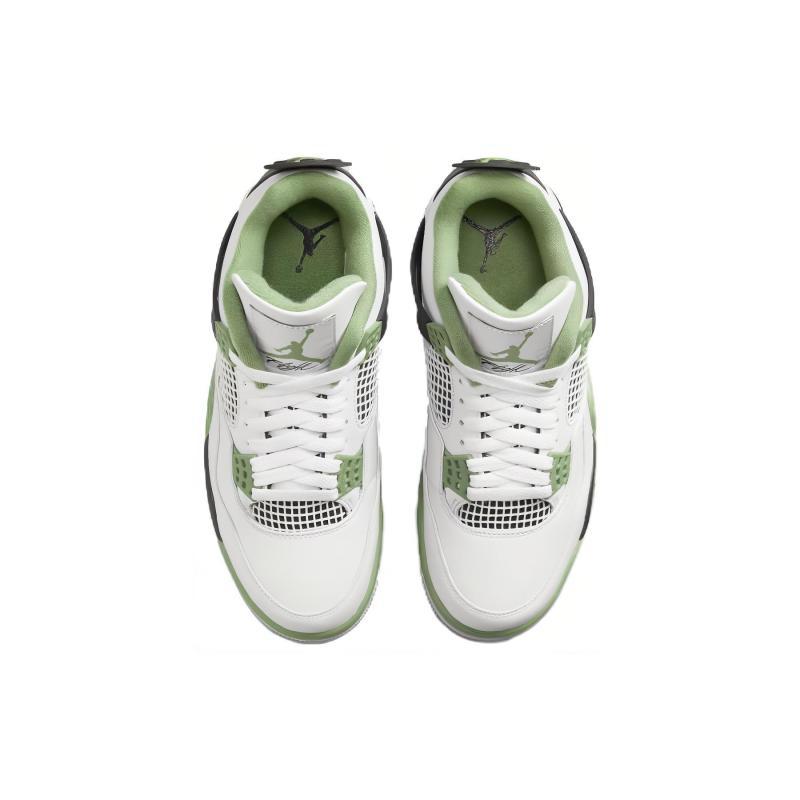 JORDAN 4 Retro Seafoam Bianco/Verde