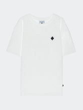 COUNTY OF MILAN T-Shirt Con Scritta Dietro Bianca