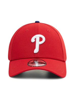 NEW ERA Cappello Visiera Curva Philadelphia Rosso/Bianco