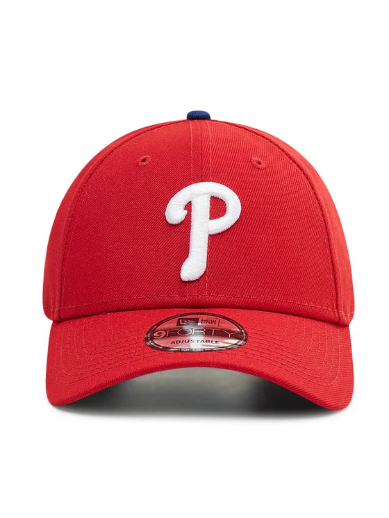 NEW ERA Cappello Visiera Curva Philadelphia Rosso/Bianco