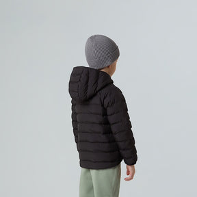 NORTH FACE Giubbotto Bambino Invernale Reversibile Nero/Grigio