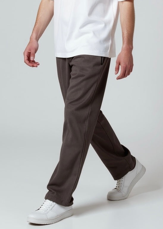 SOLDIER Pantalone Sartoriale Marrone Fondo Largo