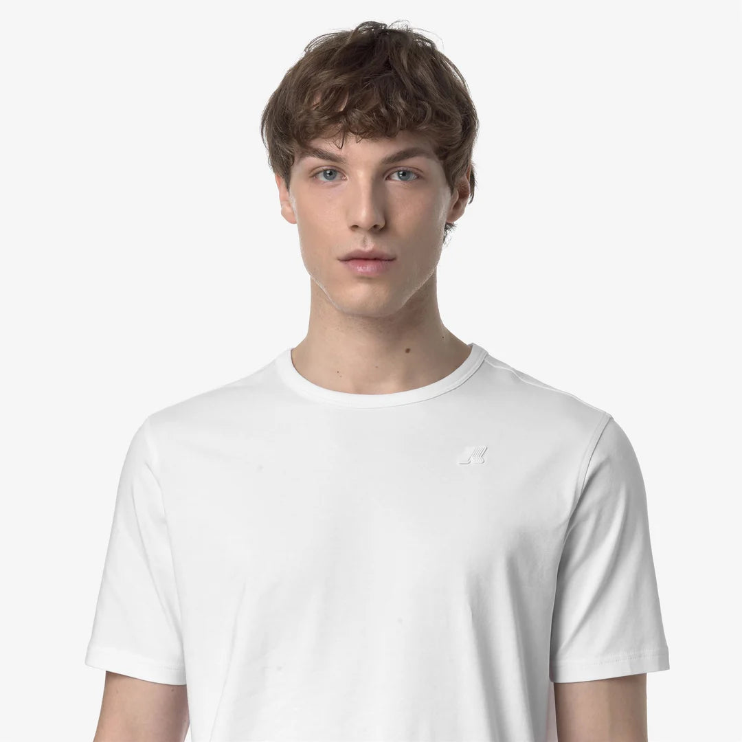 K-WAY T-Shirt Adam Light Stretch Bianca