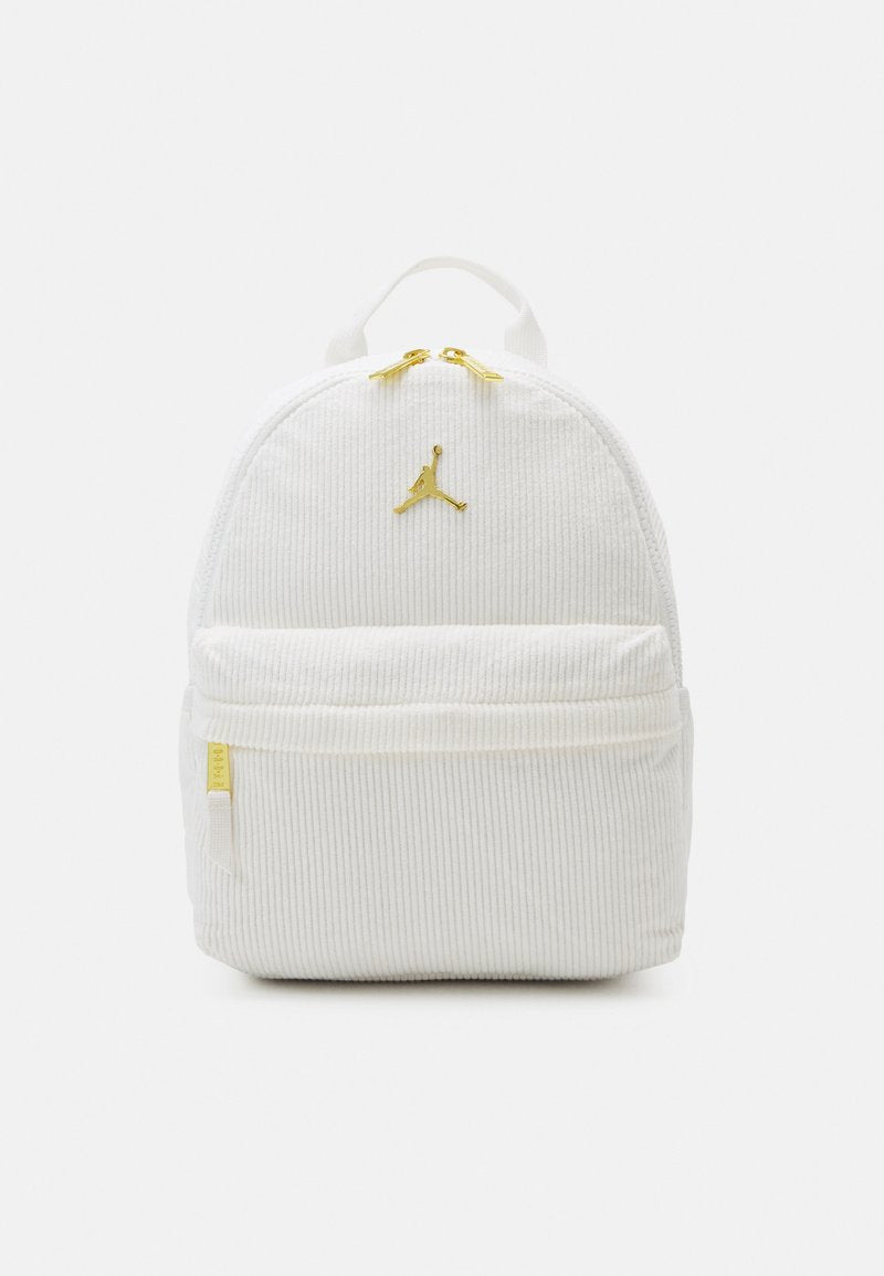 JORDAN Zaino MiniBackpack Con Logo Dorato Bianco