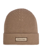 CALVIN KLEIN Berretto In Lana Unisex Beige