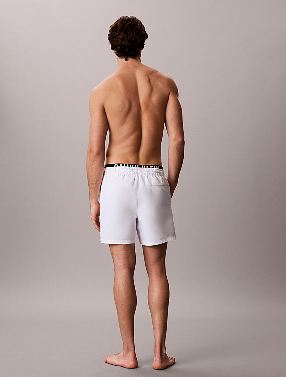 Calvin Klein Costume Da Bagno Con Elastico Bianco