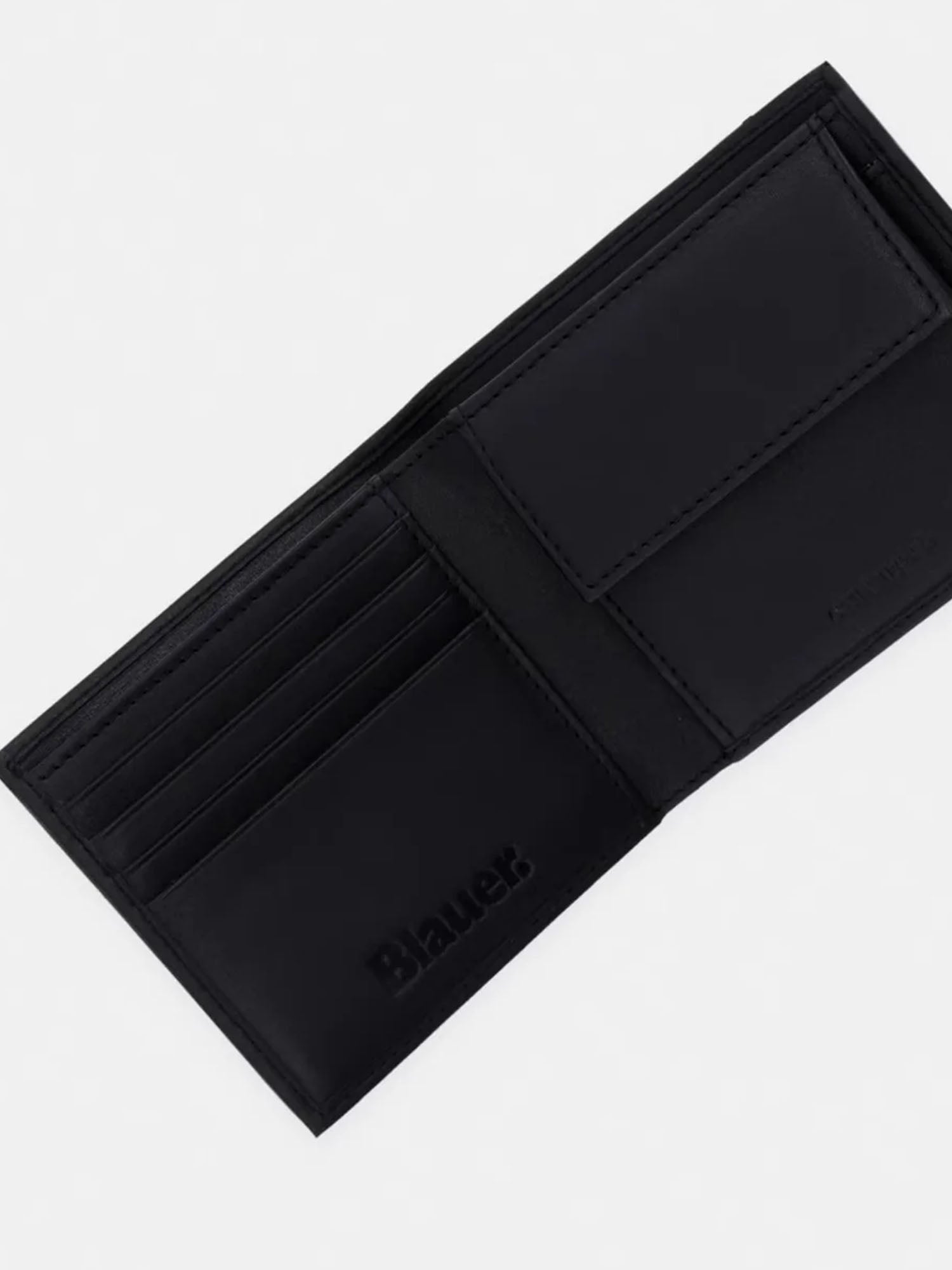 BLAUER Portafoglio In Pelle Nero