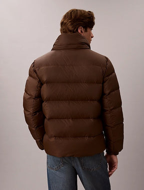 CALVIN KLEIN Piumino Con Cappuccio Rimovibile Marrone