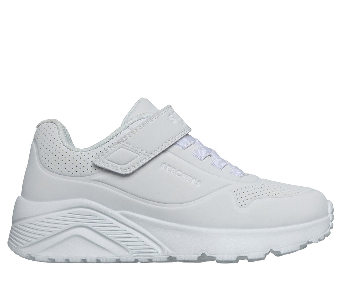 403695L/W Skechers Los Angeles Uno Lite Bambino/Bambina Bianca 26/27
