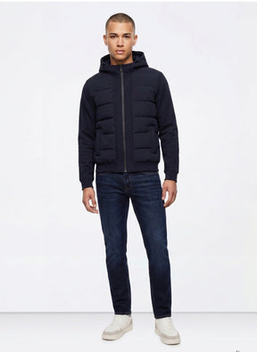 TIFFOSI Giubbotto Con Cappuccio Blu Navy