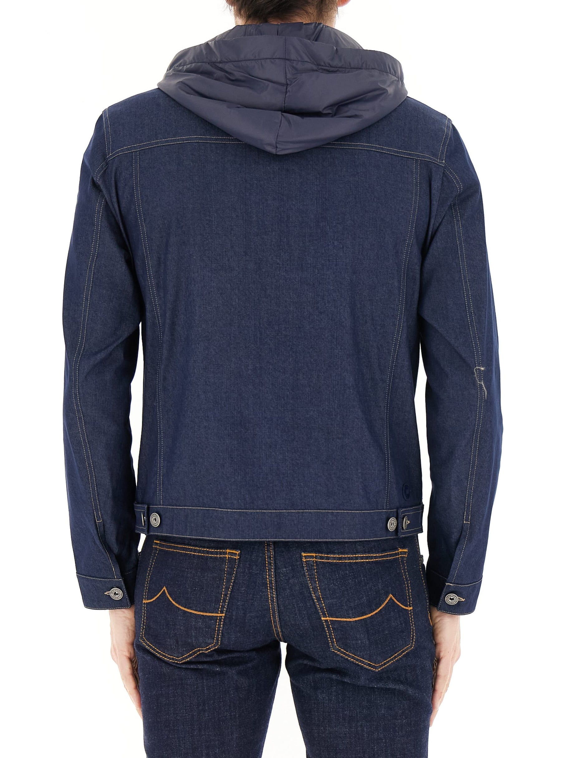 COLMAR Giubbotto Effetto Jeans Blu