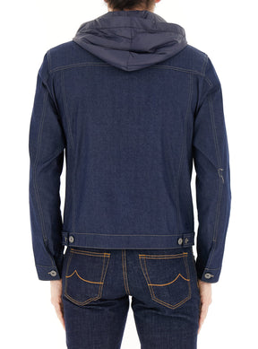 COLMAR Giubbotto Effetto Jeans Blu